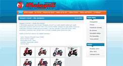 Desktop Screenshot of malaguti-skutry.cz